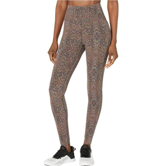 Prana Women's Dark Iron Mosaic Bohemia Hill Leggings Size XS - Picture 1 of 5